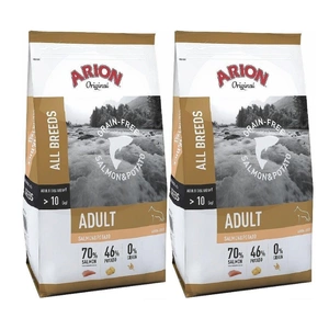 Arion Original Grain-Free Adult Salmon & Potato 2x12kg