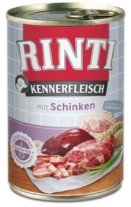 Rinti Kennerfleisch Schinken mokré krmivo pro psy - šunka 400g