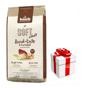Bosch Soft Adult Kachna & brambory 12,5kg + překvapení pro psa ZDARMA