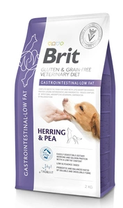 BRIT GF Veterinary Diets pro psy Gastrointestinální dieta s nízkým obsahem tuku 2kg