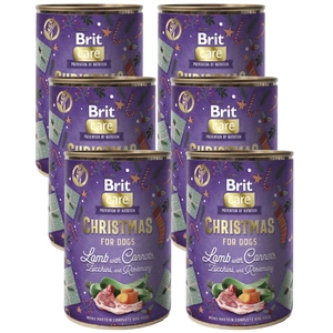 BRIT MONO PROTEIN Christmas Lamb with Carrots – Jehněčí maso a mrkev 6x400g
