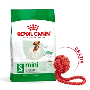 ROYAL CANIN Mini Adult 8kg suché krmivo pro dospělé psy malých plemen + míček pro psy ZDARMA!