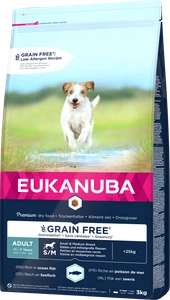 Eukanuba Adult Small & Medium Breed Grain Free Ocean Fish 3 kg