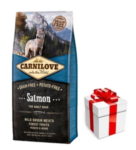 Carnilove Salmon for Adult 12kg + překvapení pro psa ZDARMA