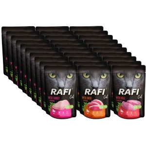 RAFI Cat Adult Mix příchutě 30x100g