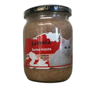 Krmivo Leopold z králičího masa pro kočky 500g (Jar)