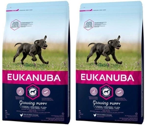 EUKANUBA Puppy&amp;Junior Large Breed 2x15kg