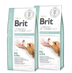 Brit GF veterinary diets dog Struvite 2x12kg