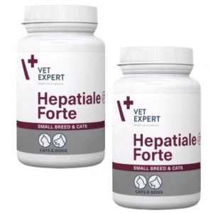 VETEXPERT Hepatiale Forte Small Breed & Cats 2x40 kapslí.
