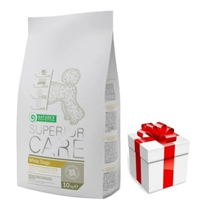 NATURES PROTECTION Superior Care White Dogs Adult 10kg + překvapení pro vašeho psa ZDARMA