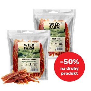 WILD FARM měkká kachní prsa 2x500g pamlsky pro psy
