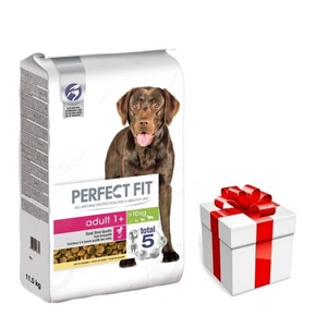 Perfect Fit™ - suché kompletní krmivo pro dospělé psy středních a velkých plemen, bohaté na kuřecí maso 11,5 kg + překvapení pro psa ZDARMA