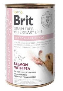 BRIT GF Veterinary Diets Dog Hypoallergenic 400g - vlhké krmivo pro psy