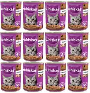 WHISKAS Adult kachna 12x400g